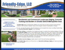 Tablet Screenshot of friendly-edge.com